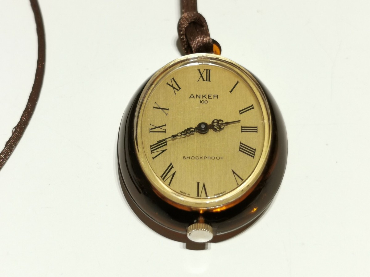 Pocket Watch Anker 100 17 Rubis Shockproof Taschenuhr VINTAGE RARE