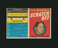 1970 Topps Scratch Off Tom Seaver New York Mets ULTRA HIGH GRADE OC