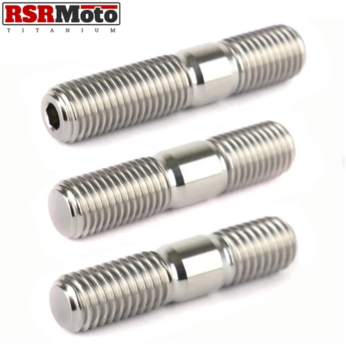 M10 Titanium Exhaust Studs M10x1.25x45mm M10x1.25x48 M10x1.5x45