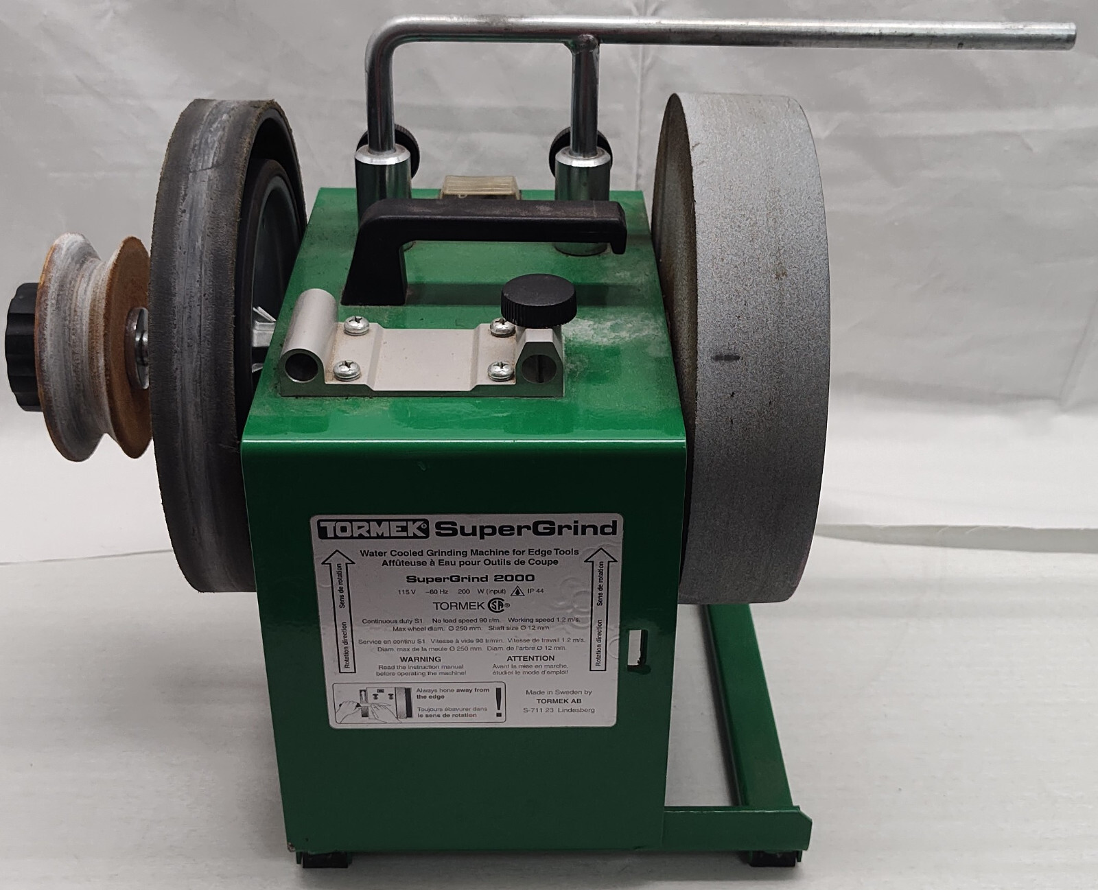 Tormek AB SuperGrind 2000 Water Cooled Grinding Machine Nice Used