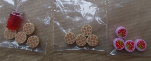 NEW LEGO FOOD COOKIES FRUIT BREAD PIE PIZZA WAFFLES STRAWBERRIES CHOCOLATE PICK - Picture 4 of 89