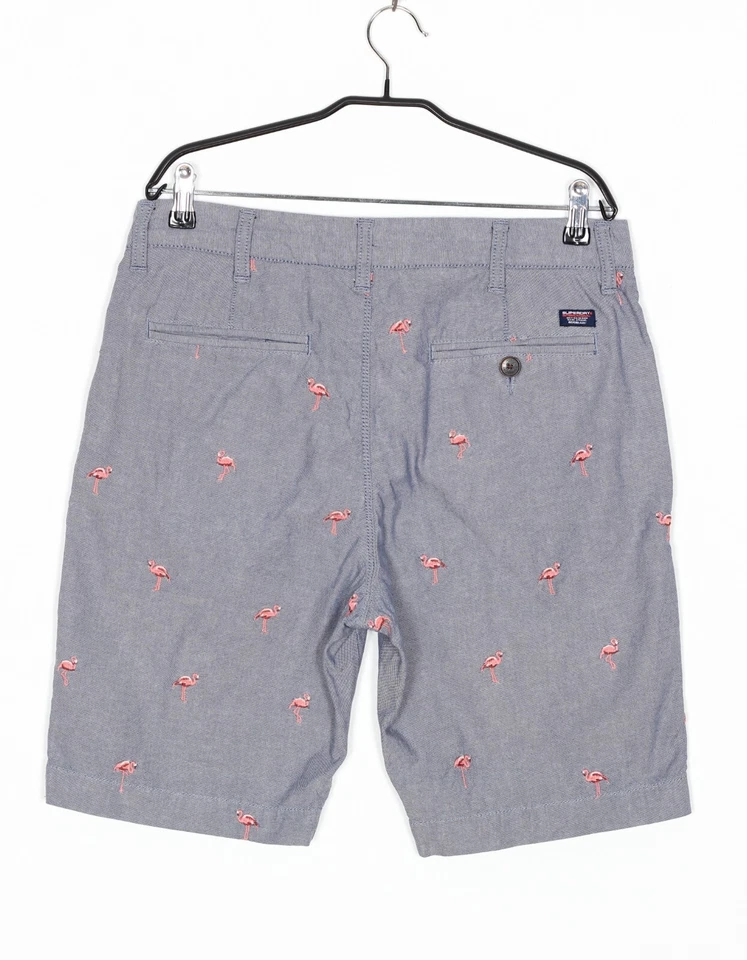 Short chino SUPERDRY Flamingo Stretch Homme Taille W31 DZ6683 - Photo 2/4