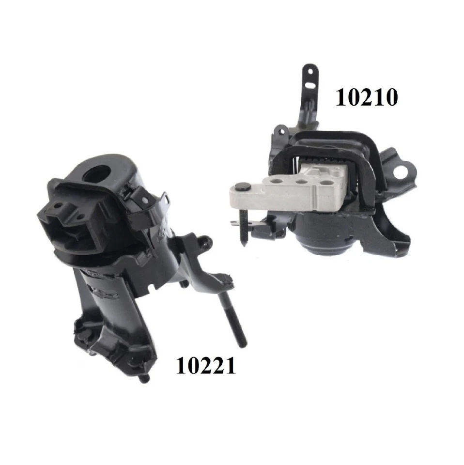 2 PCS REAR & RIGHT MOTOR MOUNT FIT 2020-2024 TOYOTA HIGHLANDER 2.5 FULL HYBRID - Image 2 of 4