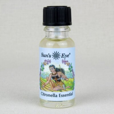 Citronella, Sun's Eye Essential Oil, 1/2 Ounce Bottle