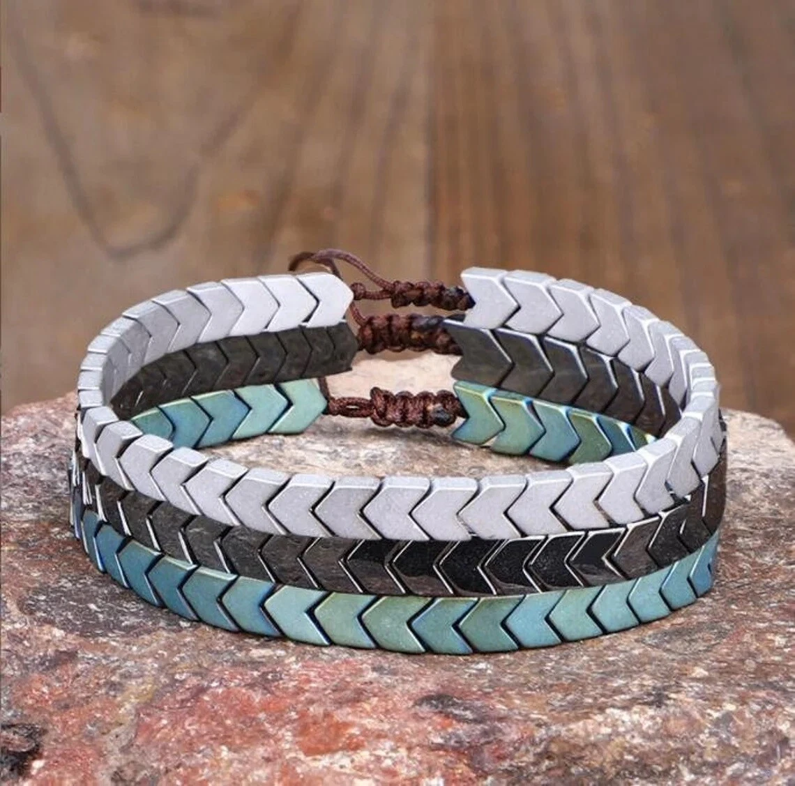 Hematite arrow best sale bracelet