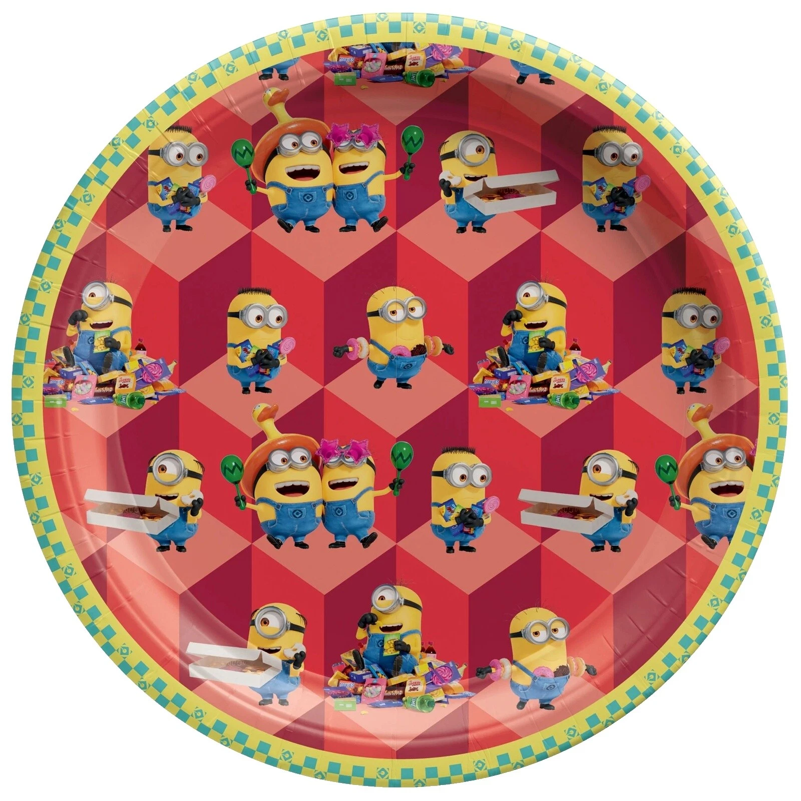 Papel Amscan Minions fiesta Vajilla & serveware