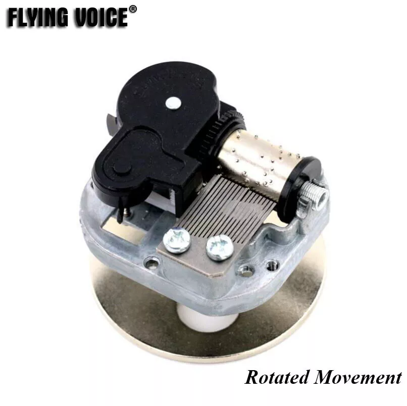 custom rotating-music-box mechanism rotating movement