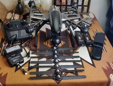 Gray Yuneec Typhoon Q500 4K 3 Axis Gimbal CG03 Camera Quadcopter Drone YUNQ4KPUS