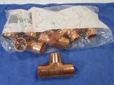 Lot of 10 Nibco Copper 611 1"x1"x1" Tee 9099300