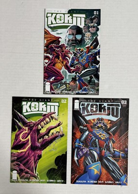 The Giant Kokju #1-3 Complete Comic Set 2023 Image Comics