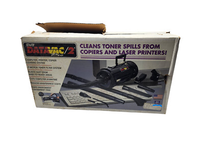 Metro Datavac Pro 2 Series Vacuum-Blower Unit with Micro Cleaning Tool Kit NOS