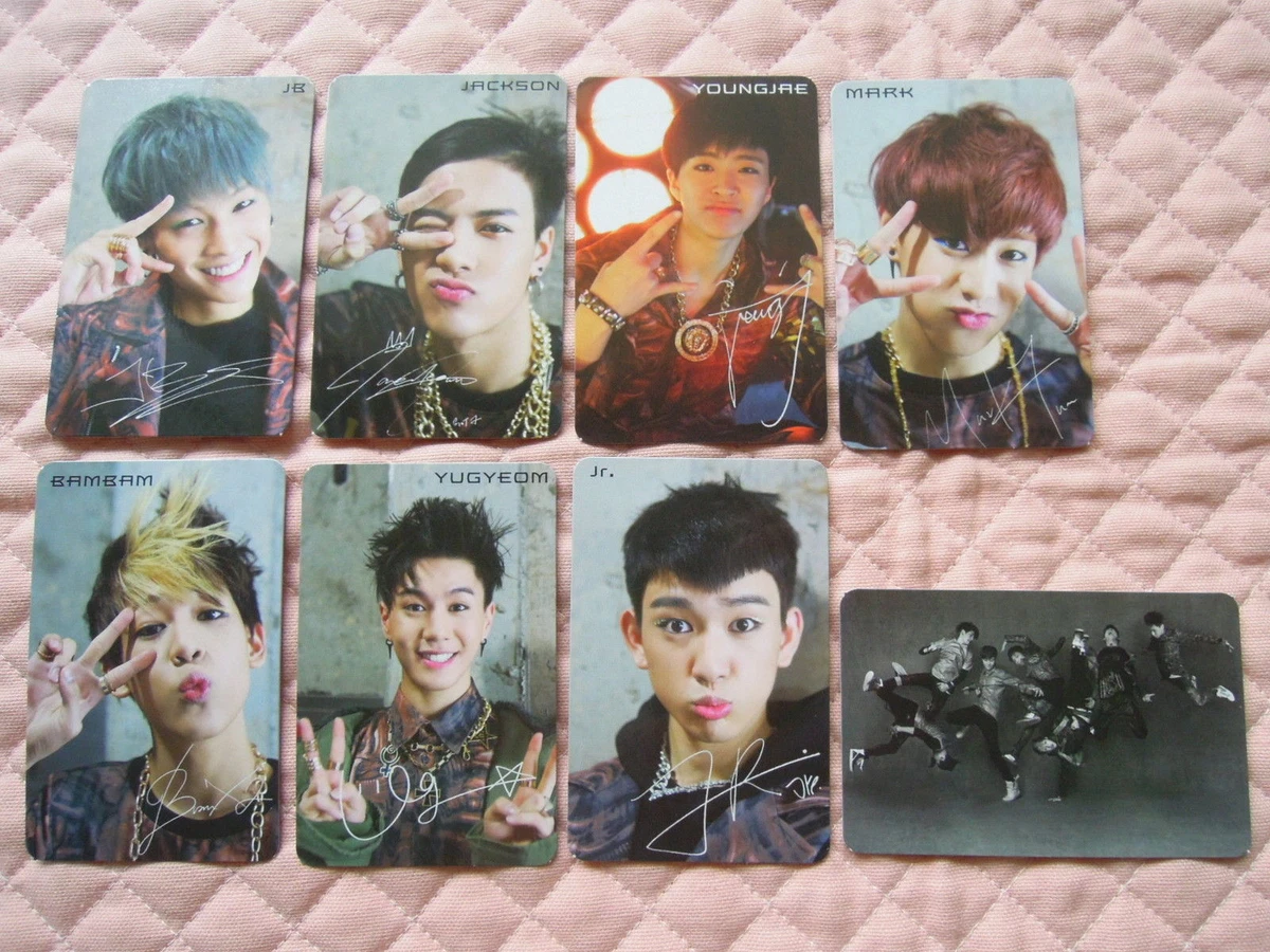 GOT7    トレカ   MIX&MATCH GOT7 GOT 7 WINTER HEPTAGON APPLEMUSIC OFFICIAL POB PHOTOCARD PHOTO