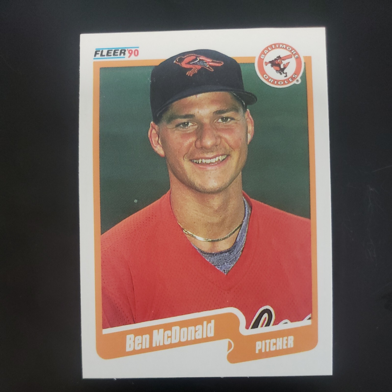 1990 Fleer - #180 Ben McDonald (RC)