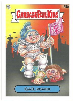 GAIL Power 41a ~ 35th Anniversary 2020 Garbage Pail Kids Sticker Cards MINT!