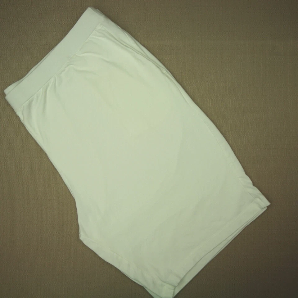 Pantalones Cortos para Caminar Eileen Fisher Pull On Para Mujer Talla 3X Blanco Mezcla de Algodón Orgánico Foto 2 de 4