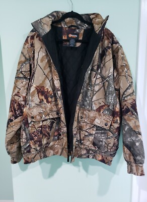 OUTFITTERS RIDGE リアルツリージャケット Outfitters Ridge RealTree Hardwoods Camo Winter Hunting