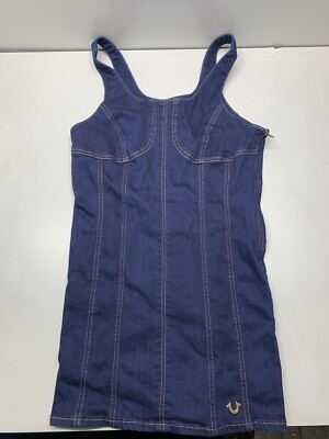 True Religion Womens Blue Denim Bodycon Short Mini Dress Large | eBay True Religion Womens Blue Denim Bodycon Short Mini Dress Large | eBay