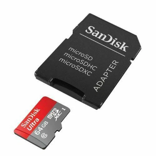64GB Micro SD SDXC Memory Card Class 10 4K HD High Speed with SD TF Card Adapter - Image 4 of 4