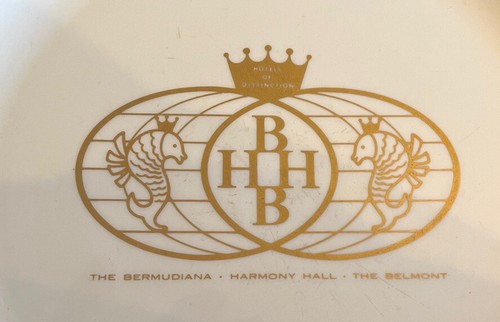 Vintage Bermudiana Harmony Hall The Belmont Royal Tuscan Fine Bone China Plate - Picture 2 of 5
