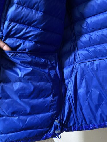 Outdoor Research Helium Down Puffer Jacket Men’s Size Small Topaz Blue 800 FP - Picture 6 of 8