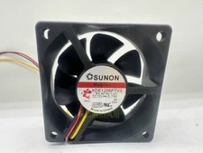 1 PCS SUNON fan KDE1206PTV3 DC12V 0.7W 6025 60 25MM 3wire