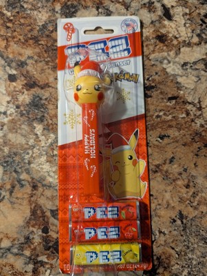 PEZ Pokemon PIKACHU - Happy Holidays Christmas Dispenser 2024 BB2029