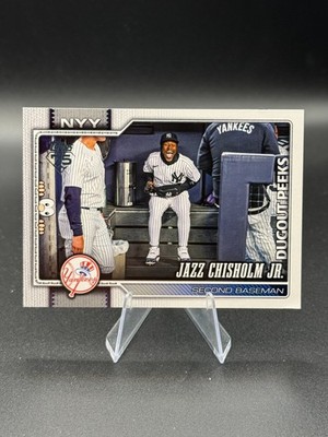 2026 Topps Series 1 Celebrations - Dugout Peeps SP Jazz Chisolm Jr