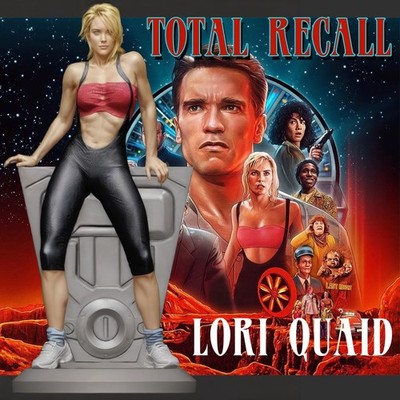 Lori Quaid Total Recall 1/10 scale 3D printed resin figure model kit