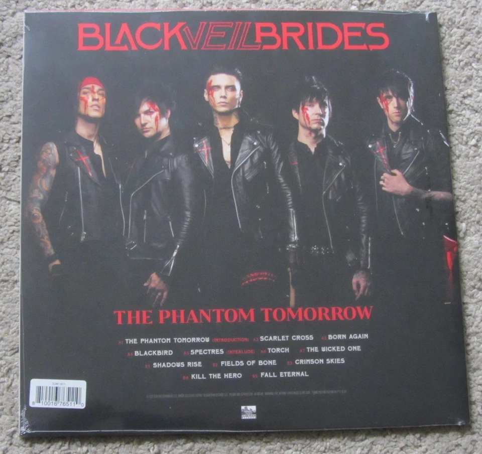 Black Veil Brides - The Phantom Tomorrow (2021) Opaque Bone Coloured Vinyl - Bild 2 von 2