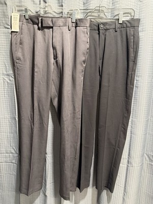2x Mens Dress Pants 32x32 Apt 9 & Kenneth Cole Slim Extra Slim NWT 