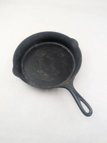 Double Arc Logo "Wagner" Sidney O #8 Cast Iron Skillet - For Restoration - Flat