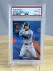2025 Topps Finest 51 Aaron Judge /325 PSA 10 Sky Blue Refractor Yankees