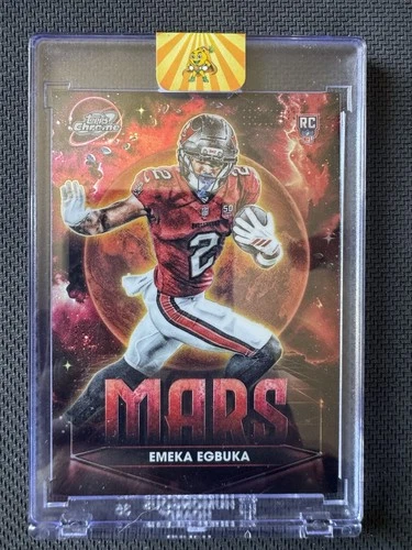 2025 Topps Cosmic Chrome Emeka Egbuka Mars (RAW)