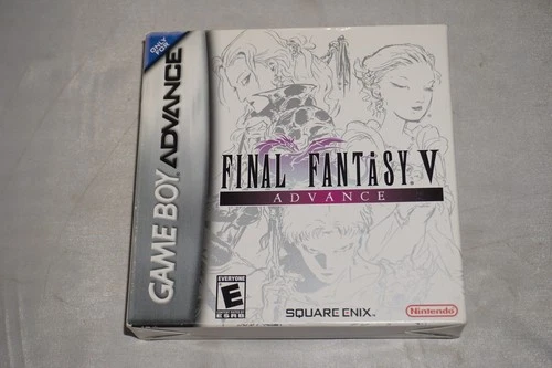 Final Fantasy V 5 (Gameboy Advance GBA Game Boy) Complete CIB Authentic