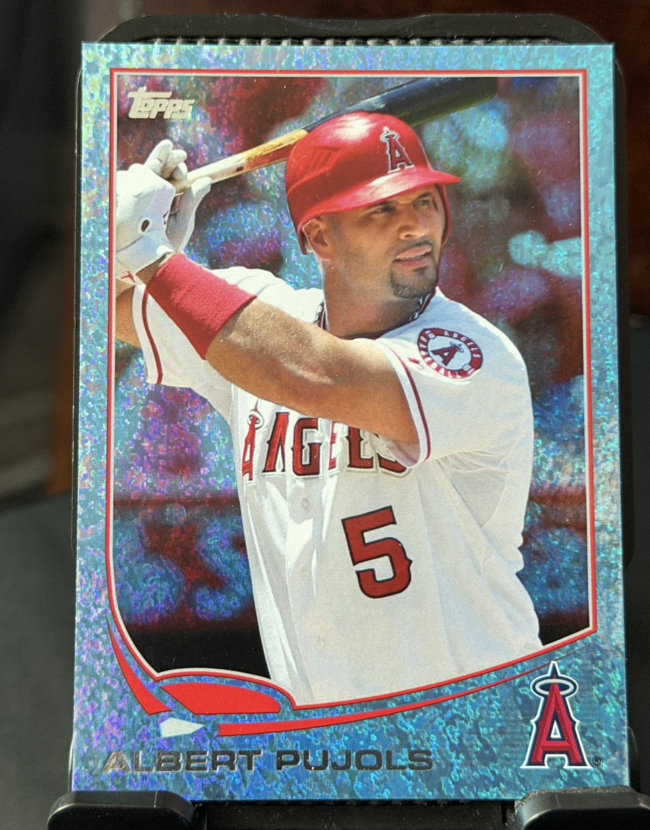 2013 Topps Sapphire Foil Albert Pujols #350 #'d /25 Very RARE. Future HOF