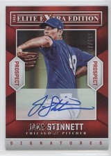 2014 Panini Elite Extra Edition Prospects 407/499 Jake Stinnett #81 Auto 4g6