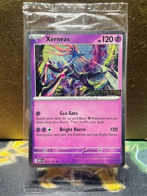 SEALED Pokemon Xerneas 064/132 Mega Evolution STAMPED Best Buy