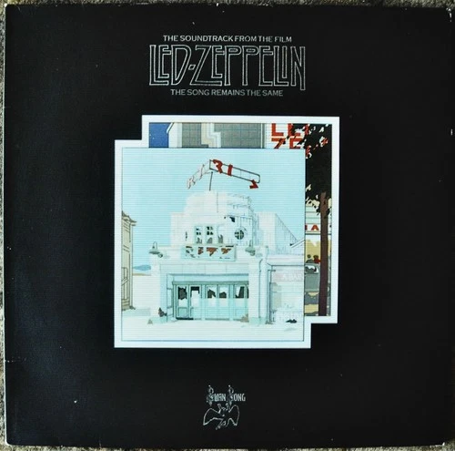 LED ZEPPELIN The Song Remains The Same 1980's German vinyl 2 lp NM-/VG+ booklet