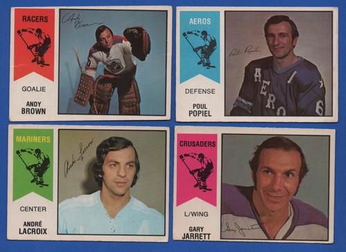 1974-75 OPC 74-75 O PEE CHEE WHA AMH HOCKEY CARD ERROR & VARIATION 1-66 SEE LIST - Picture 236 of 269