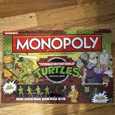 Nickelodeon Monopoly Teenage Mutant Ninja Tur...