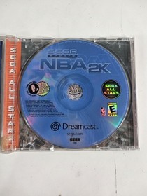 Sega Dreamcast NBA 2k Sega Sports CIB Complete Tested Works 