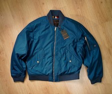New Tommy Hilfiger Deep Indigo Authentic Bomber Jacket Size L (Large) RRP £219