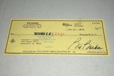 1984 Bob Barker Bank Check “The Price Is Right” JSA CG22961
