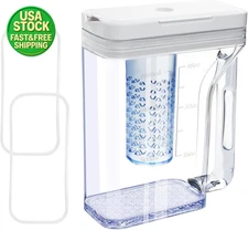 Upgraded Refrigerator Water Pitcher DA97-17395A Compatible with Samsung Fridge