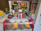 Playmobil 4410 Bakery Shop - ALMOST Complete Set W/ EXTRA FOOD NO BOX Vintage
