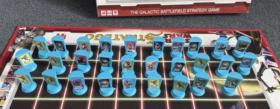 Star Wars Clone Wars Stratego Board Game. Rare. 99% Complete missing one piece - Image 4 of 4