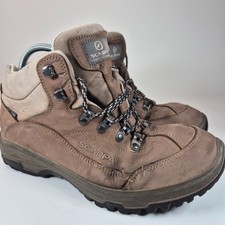 Scarpa Cyrus Mid GTX Women's Brown Walking Boots Size 7 Outdoor Trail