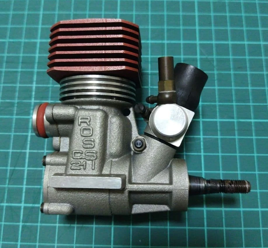 NOVAROSSI CS21 RC Engine New Vintage Model Italian Small Engine Collectible - Image 2 of 4