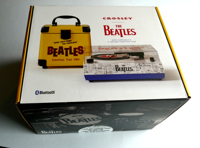 Beatles レアUS盤／レインボーキャピトルレーベル　★未使用品6枚セット THE BEATLES - LTD EDITION RSD CROSLEY MINI TURNTABLE AND 3