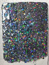 1 TSP Chunky Glitter Mix BLACK